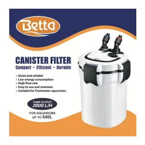 Betta 2000 canister filter