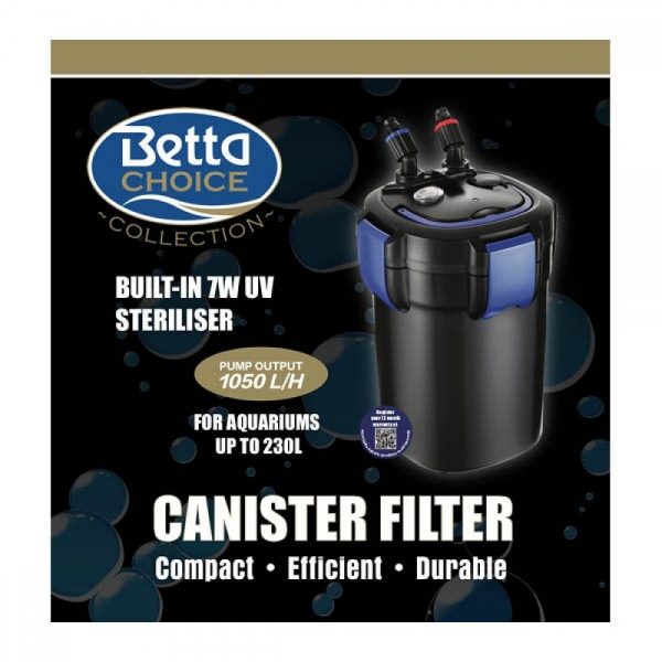 Betta 1050 UV canister filter
