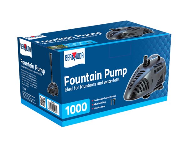 SPA1000 - fountain pump with Bell Jet, and 2/3 stage jet